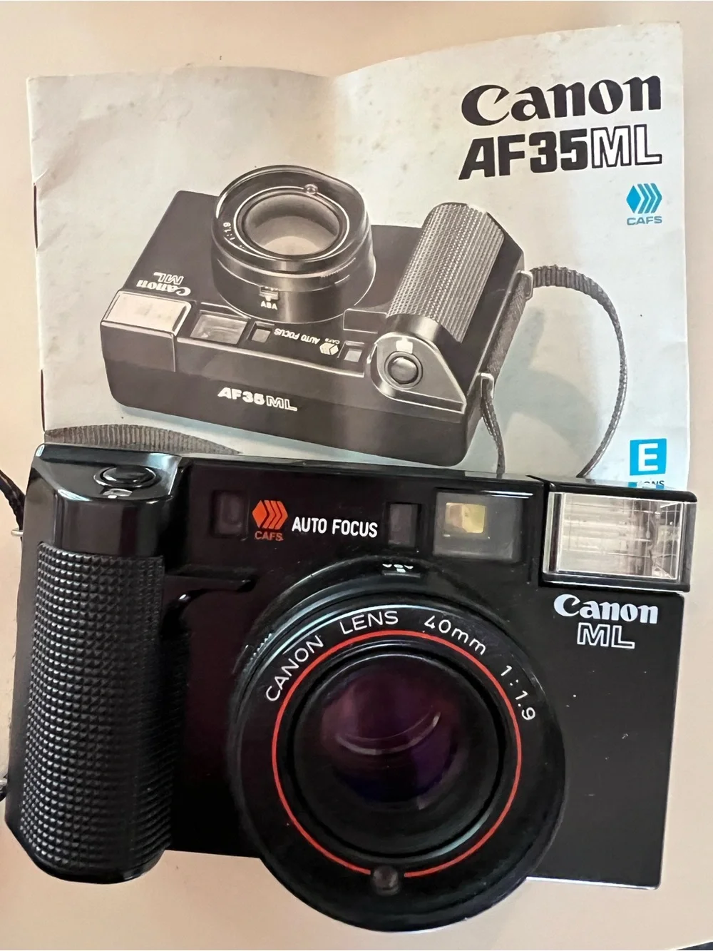 Vintage 1981 Canon AF35ML ‘Autoboy Super’ Film Camera 40mm Guc
